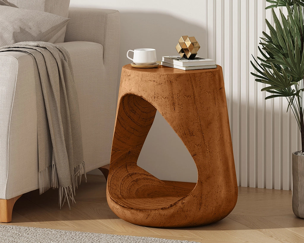 Bat Cave Coffee Table Hollow Core Side Table in Multiple Colors