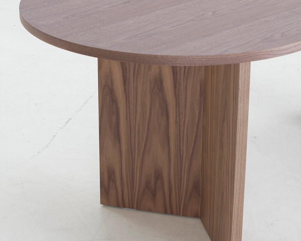 78" Wood Dining Table for Small Spaces