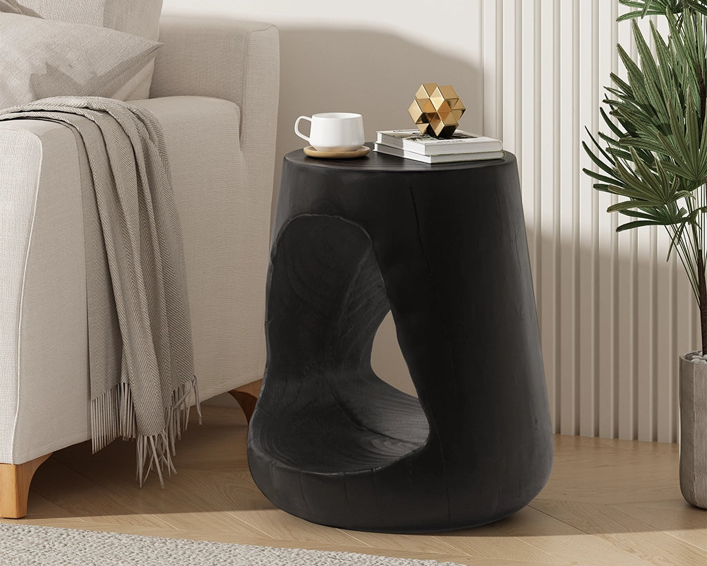 Bat Cave Coffee Table Hollow Core Side Table in Multiple Colors