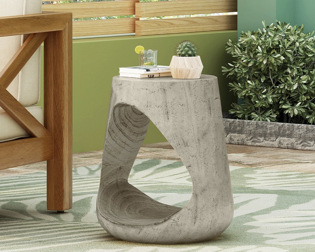 Bat Cave Coffee Table Hollow Core Side Table in Multiple Colors