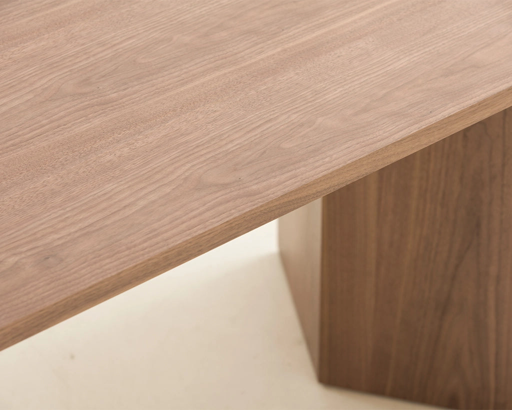 78" Wood Dining Table for Small Spaces