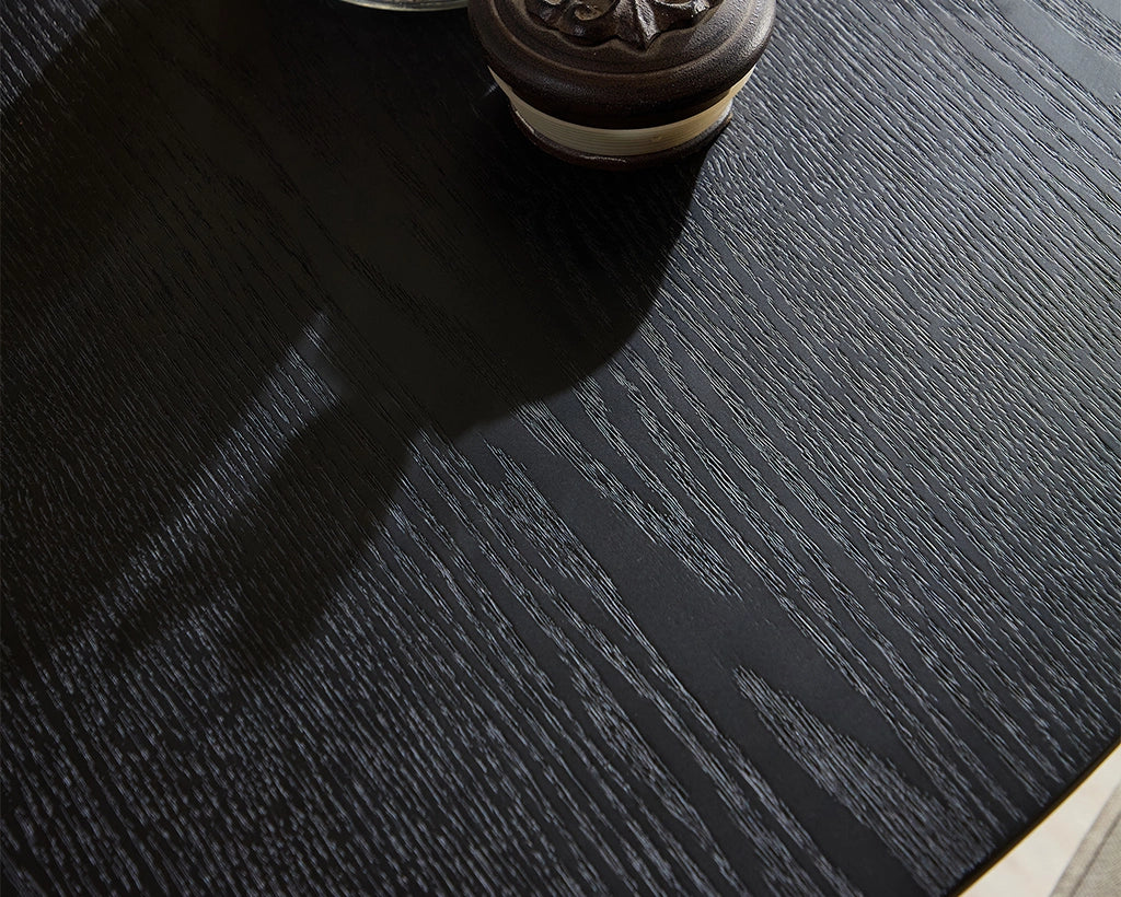 47.24" Round Modern MDF Wood Dining Table