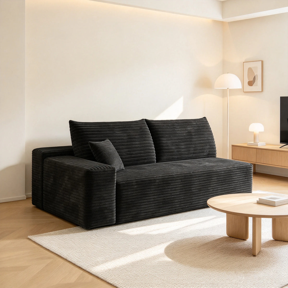 Y119 3-Seat Sofa – Modern Comfort Design