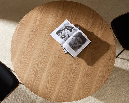 46.45 inch MDF Round Dinner Tables Mid-Century Modern Table