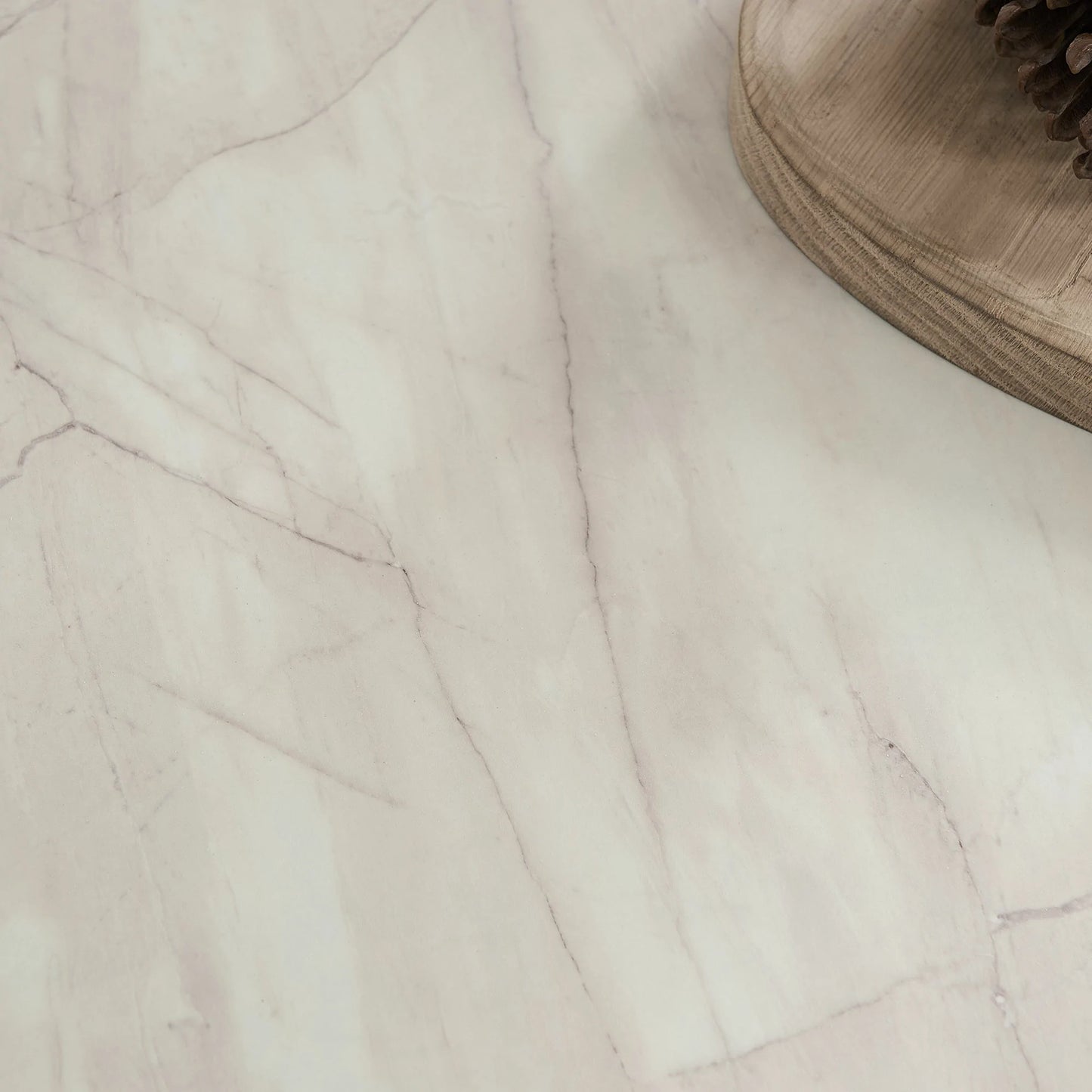 48.62" Unique Shape Coffee Table - Sturdy Fiberglass