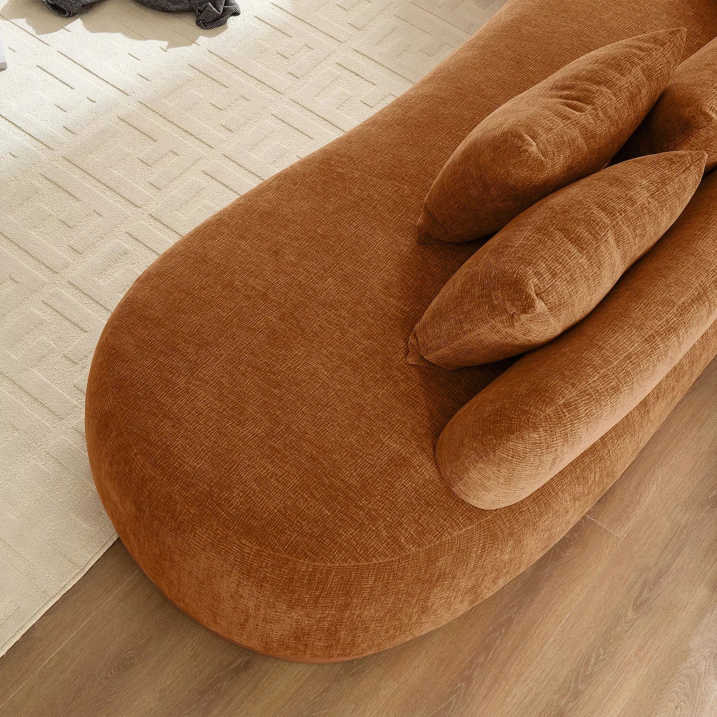 134.63" L-Shape Sectional Sofa w/ Left & Right Facing Chaise