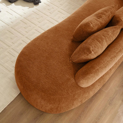 134.63" L-Shape Sectional Sofa w/ Left & Right Facing Chaise