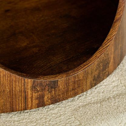 Cat Nest Stool Set – 2-Piece Round Nesting Coffee Tables, No Assembly