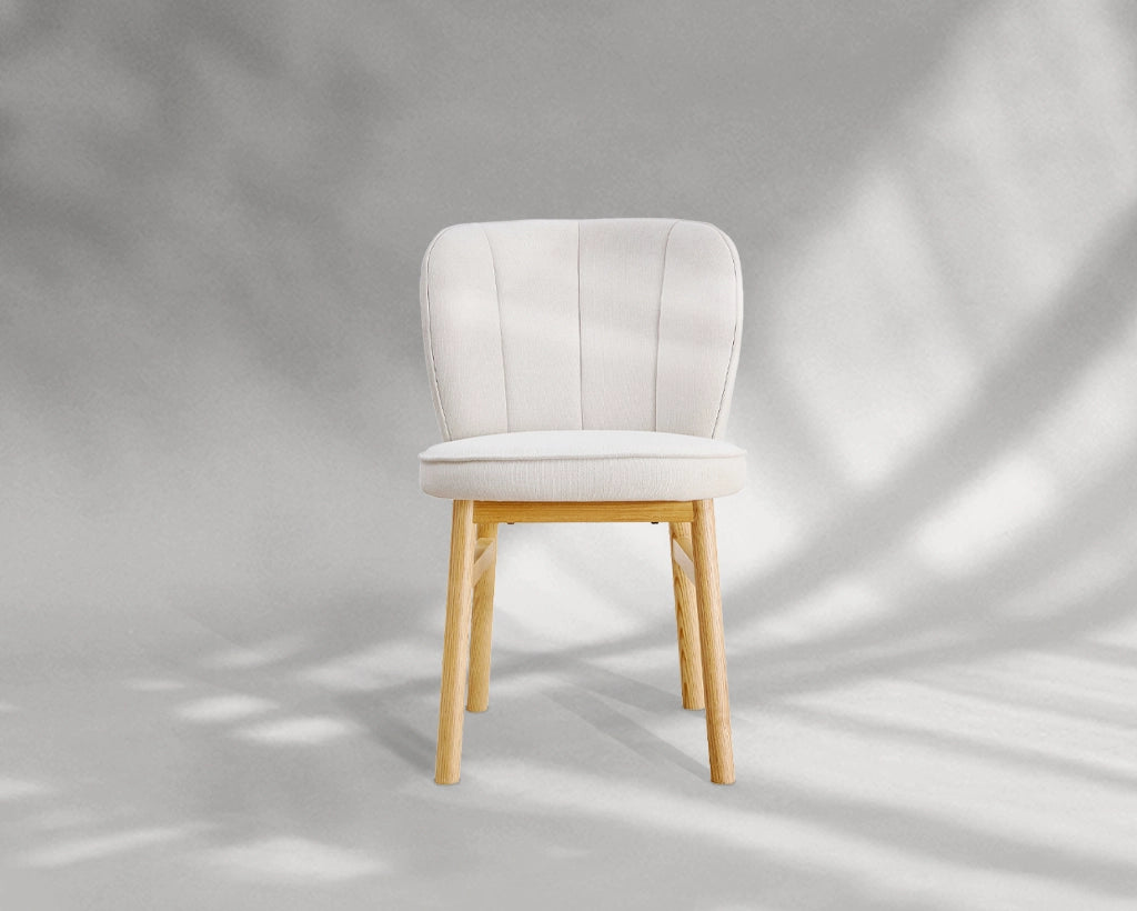 Wooden Frame Dining Armless Chairs