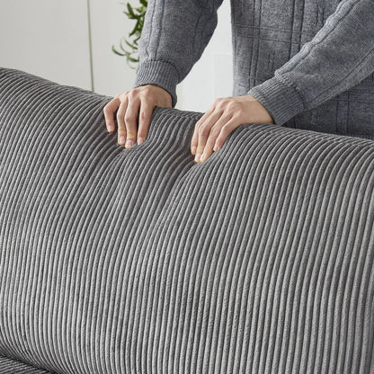 Modular 4-Seat Sofa – Right 1.5 + Ottoman, 2 Armrests, 4 Colors