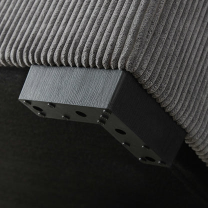 Modular 4-Seat Sofa – Right 1.5 + Ottoman, 2 Armrests, 4 Colors