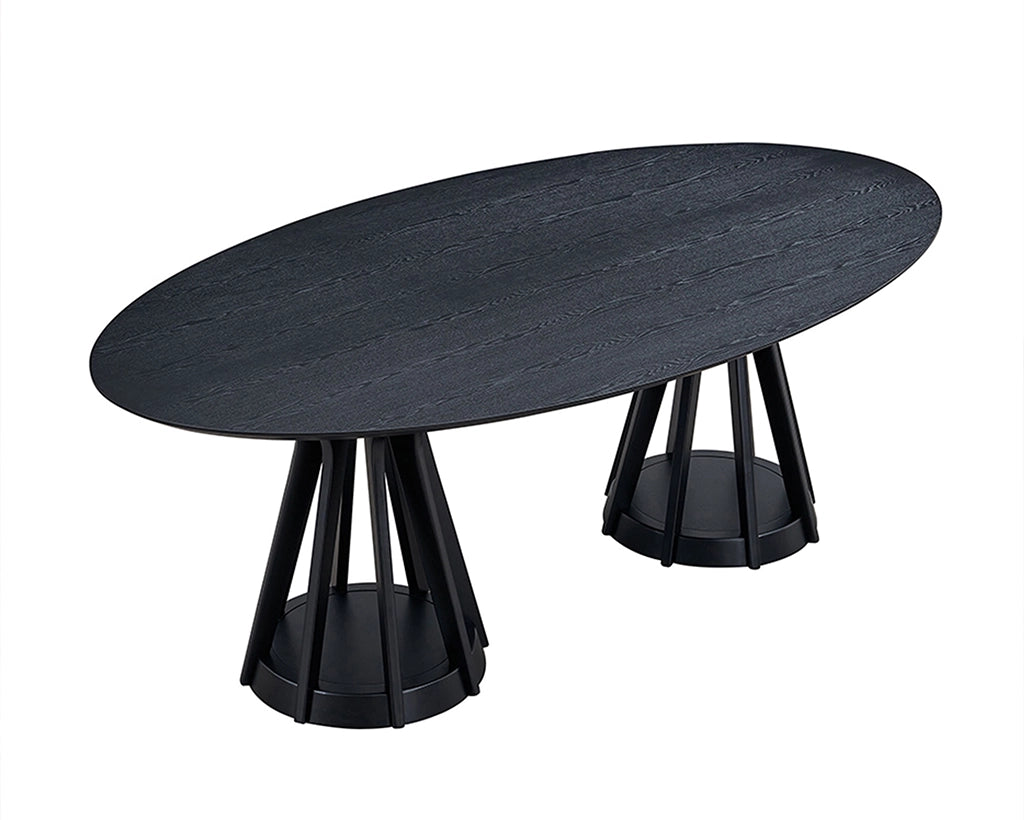 (1 Table+6 Chairs) 78.74 Inch Modern Dining Table Set of 7 pcs