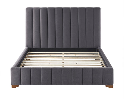 Modern Design Bed Frame Upholstered Queen Bed Frame Platform