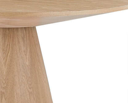 45.27'' Hardwood Solids Construction Round Dining Table