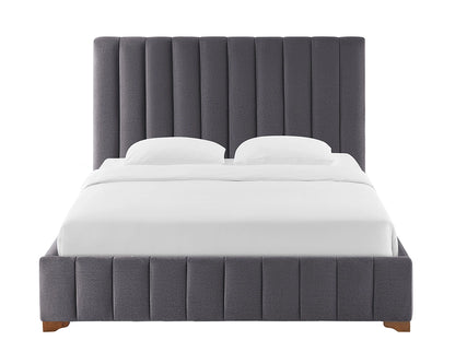 Modern Design Bed Frame Upholstered Queen Bed Frame Platform