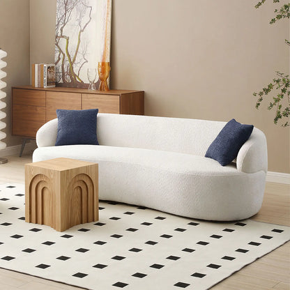 Mid-Century Modern Side Table Set - Space-Saving MDF End Tables