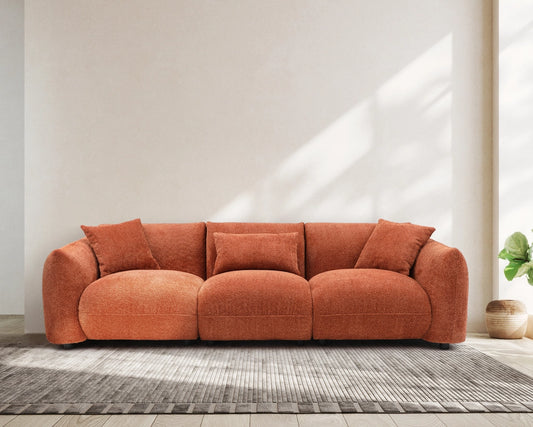 Mid-Century Modern 3-Seater Sofa