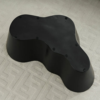 50“ Unique Shape Coffee Table - Sturdy Fiberglass