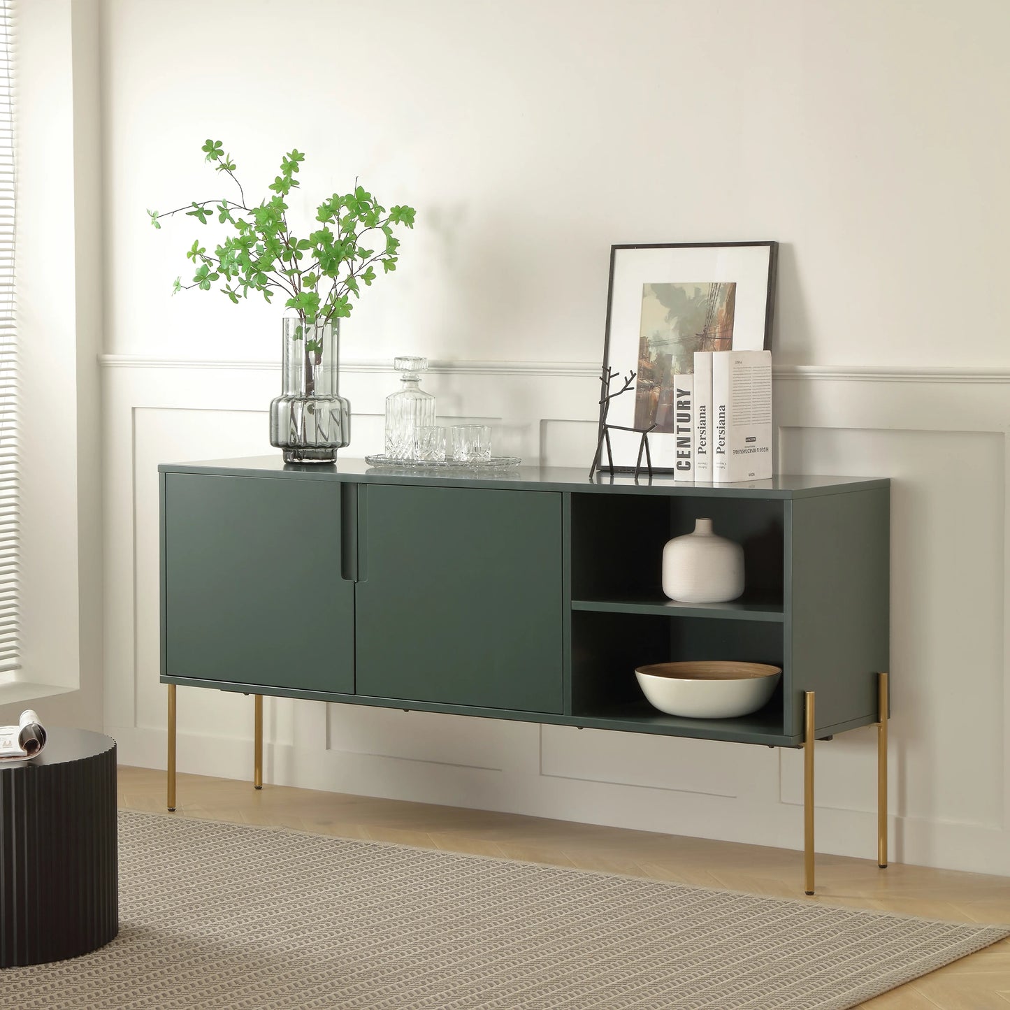 Mid-Century Sideboard & TV Media Stand | Storage Cabinet