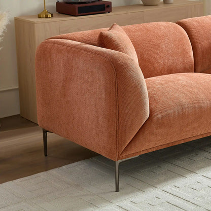 Comfy Modern Sofa for Movie Nights & Reading
