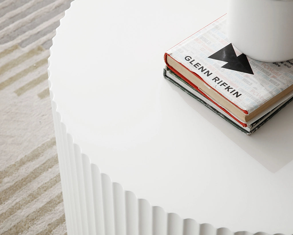 Nesting Table Set of 2, MDF Coffee Table set