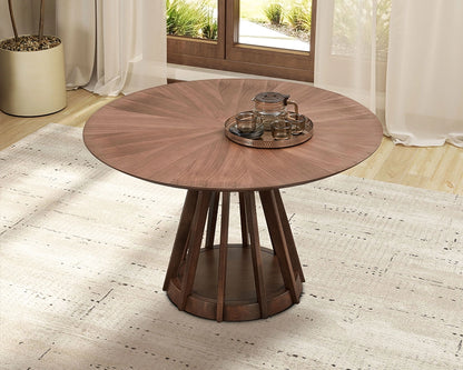 47.24 Inch Saving Place Table,Wooden Dining Table for 4 Persons(without chairs)