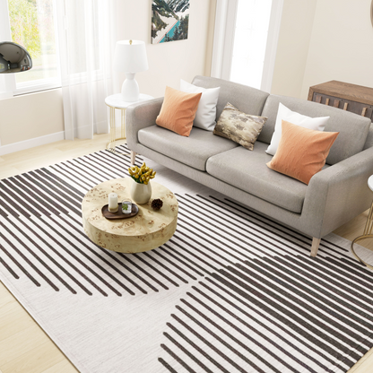 31.49''Mid Century Modern Round Wood Coffee Table with Burl Wood Veneer