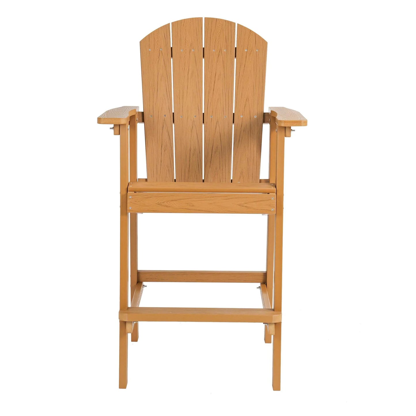 Outdoor Lounge Chair - HIPS Frame, 304 Stainless Steel - Teak