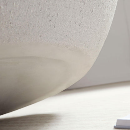 Elliptical Rocks Coffee Table – Stylish Matte Fiberglass Table with Vintage Charm