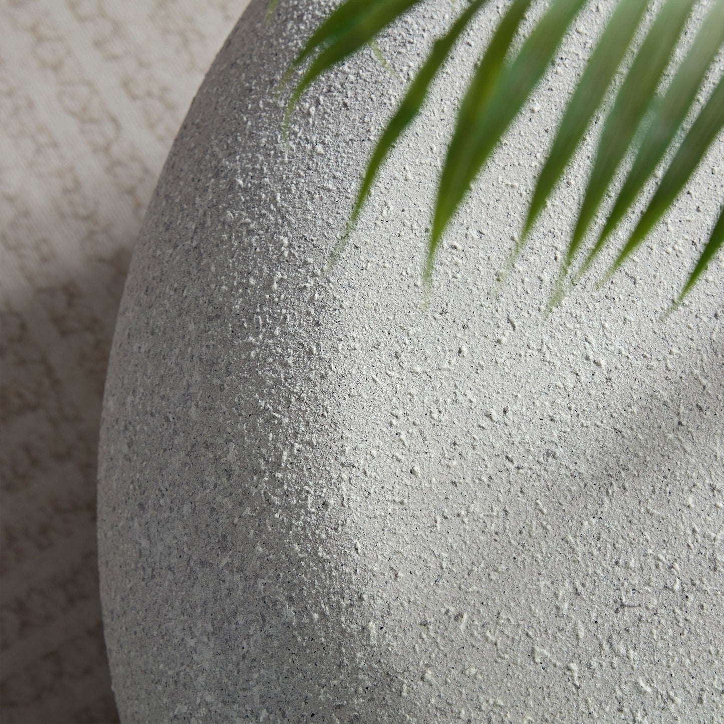 Elliptical Rocks Coffee Table – Stylish Matte Fiberglass Table with Vintage Charm