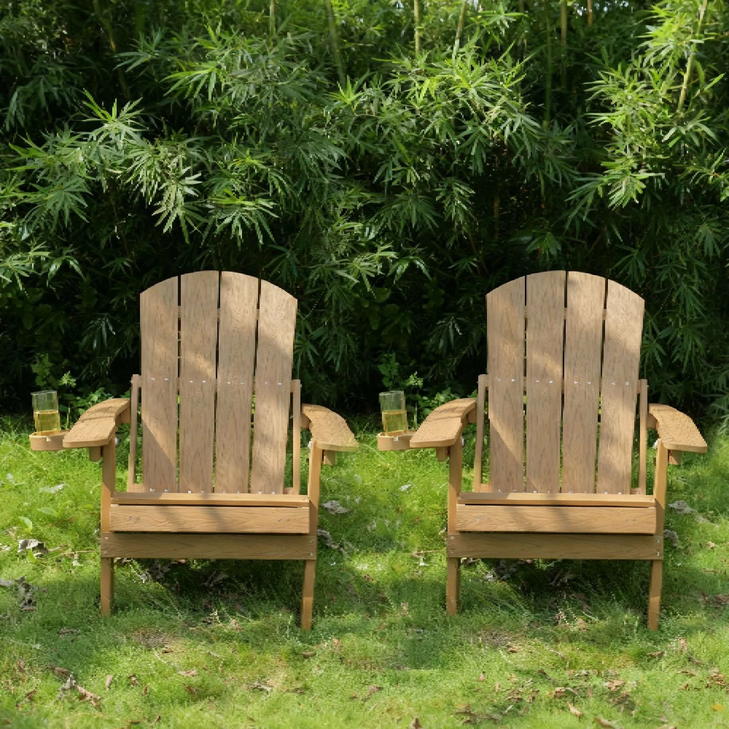 2-Piece Outdoor Lounge Chairs – Patio Leisure & Garden Relaxation