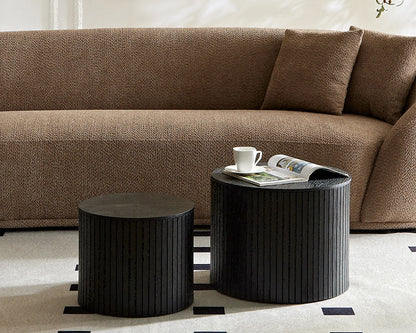 Nested MDF Coffee Table Set of 2 for Living Room