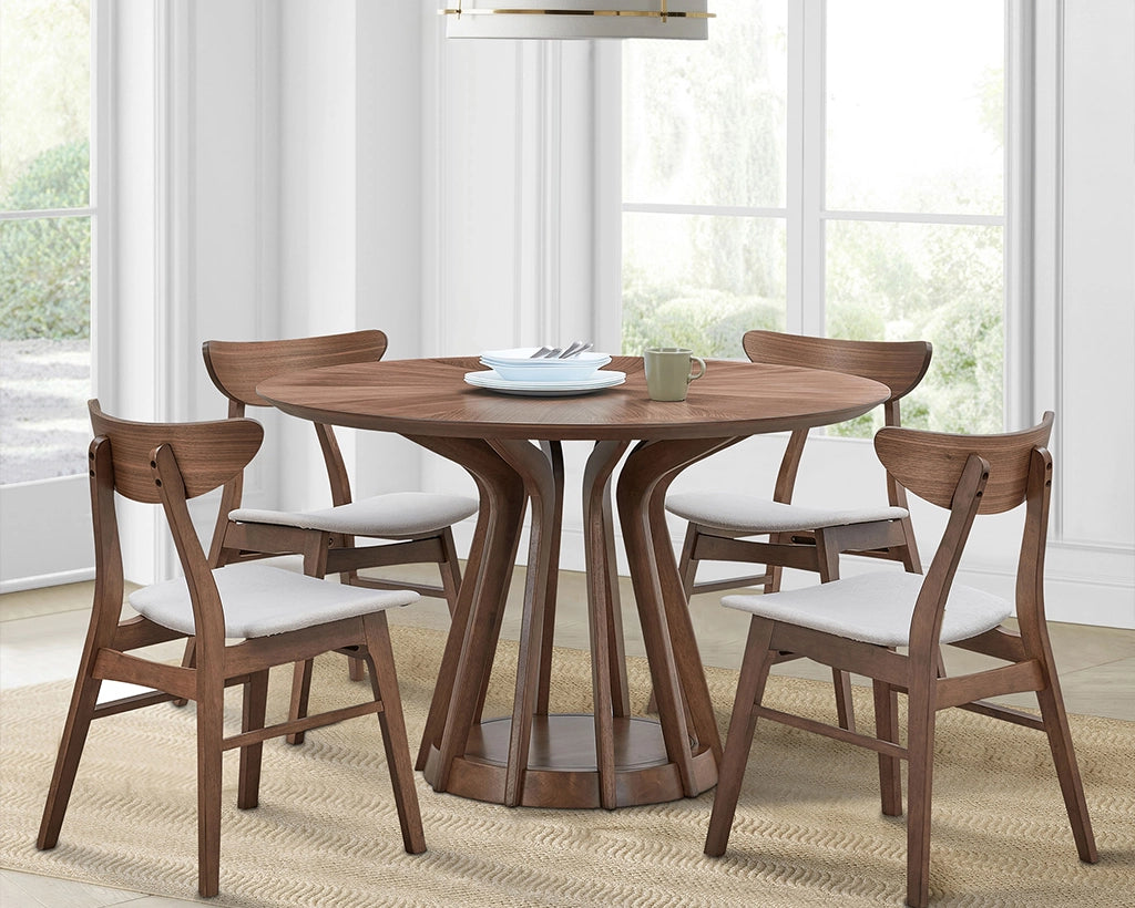 47.24 Inch Saving Place Table,Wooden Dining Table for 4 Persons(without chairs)