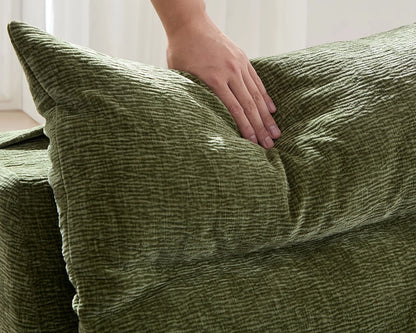3-Seat Sofa with Backrest for Living Room & Bedroom
