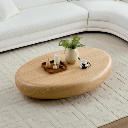 Exclusive Designer Masterpiece : Timeless Elegance Solid Wood-Reinforced FRP Coffee Table