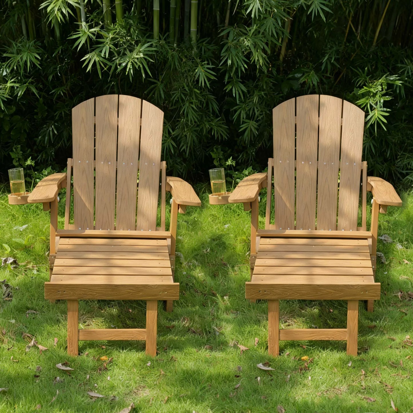 2-Piece Outdoor Lounge Chairs – Patio Leisure & Garden Relaxation