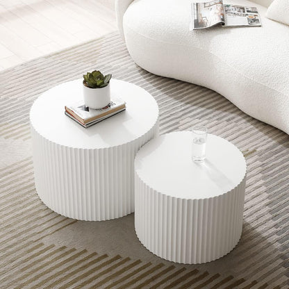 Modern Nesting Coffee Table Set of 2