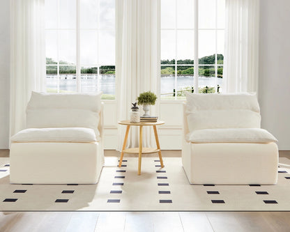 3-Seat Sofa with Backrest for Living Room & Bedroom
