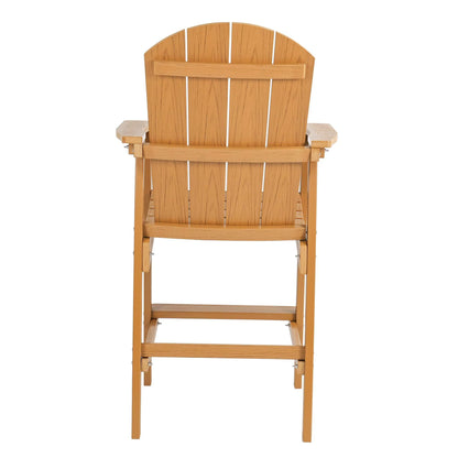 Outdoor Lounge Chair - HIPS Frame, 304 Stainless Steel - Teak