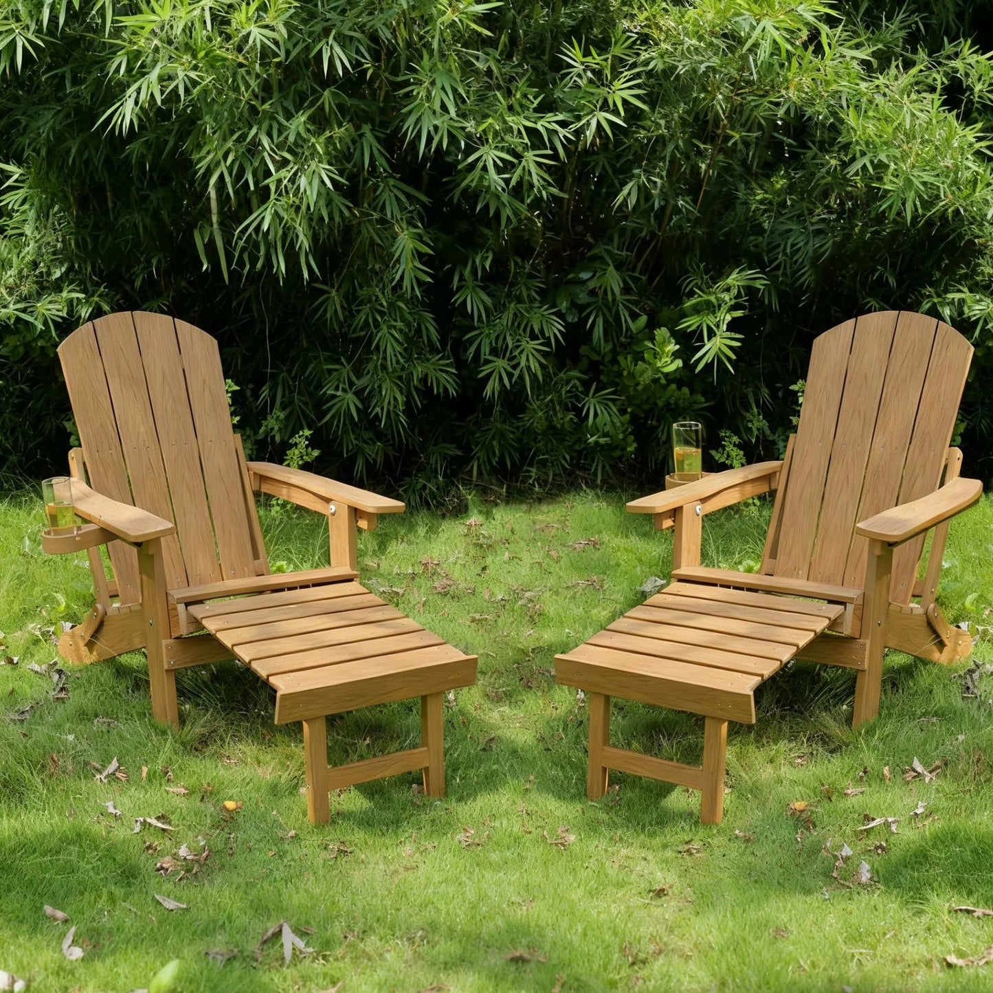 2-Piece Outdoor Lounge Chairs – Patio Leisure & Garden Relaxation