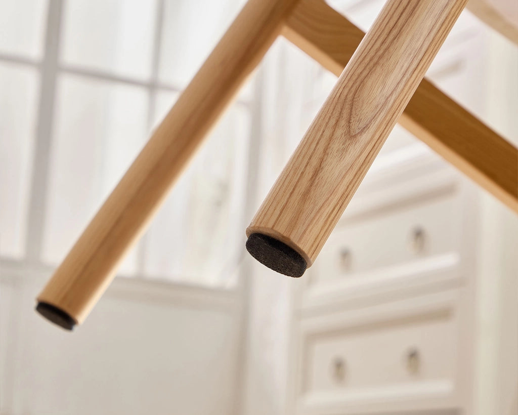 Wooden Frame Dining Armless Chairs