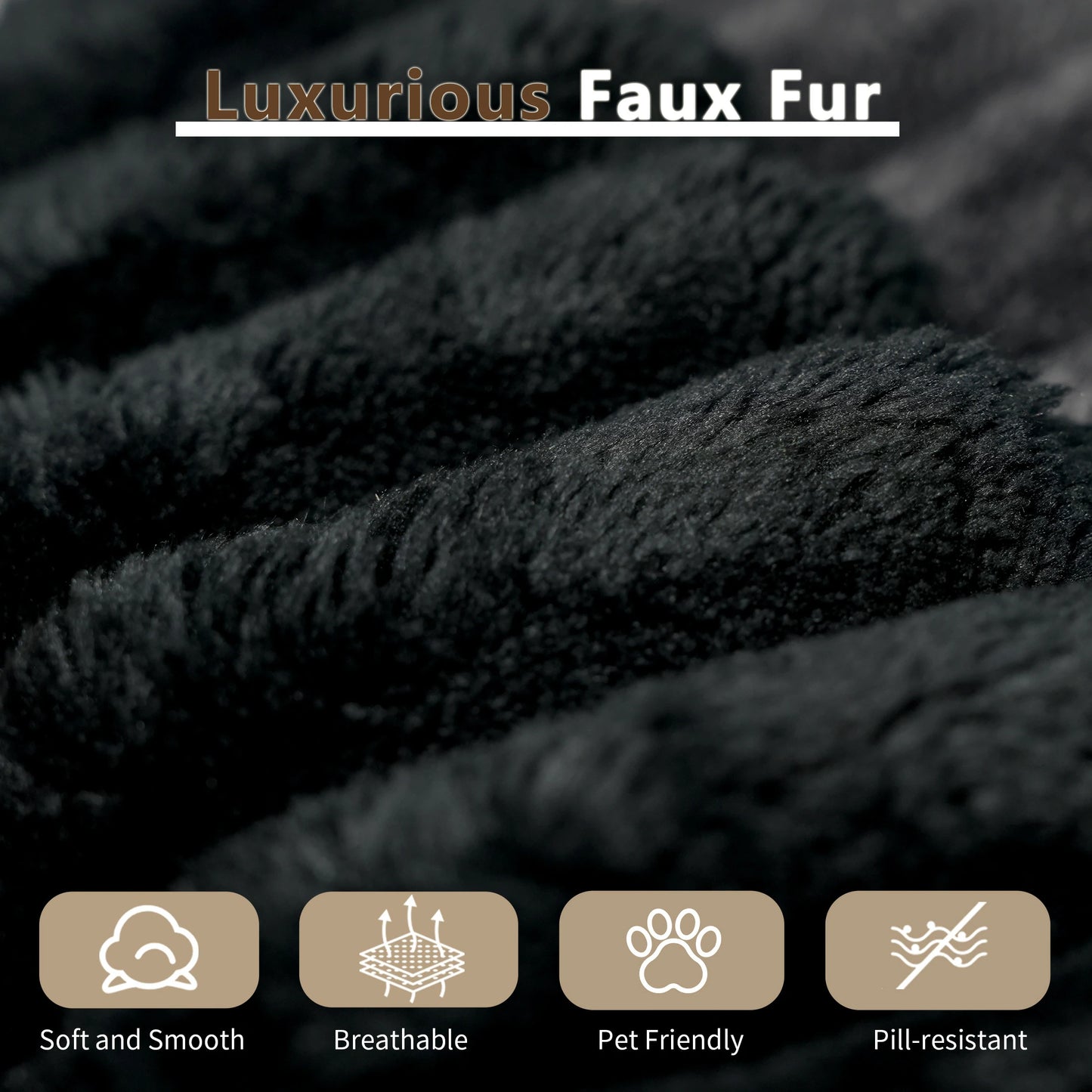 63"x47" Modern Sofa Bed Lounger – No Assembly, Black Corduroy