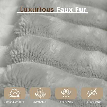 63"x47" Modern Sofa Bed Lounger – No Assembly, Black Corduroy