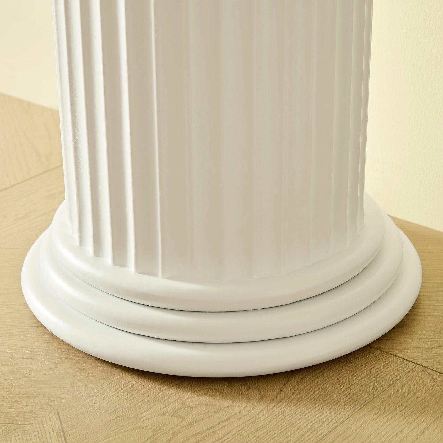 62.99" Modern Console Table – Roman Legs, Wood Veneer, MDF Entryway