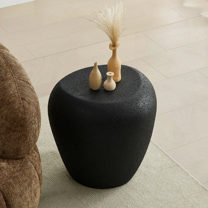 Irregular Fiberglass Side Table - Durable, Scratch & Waterproof