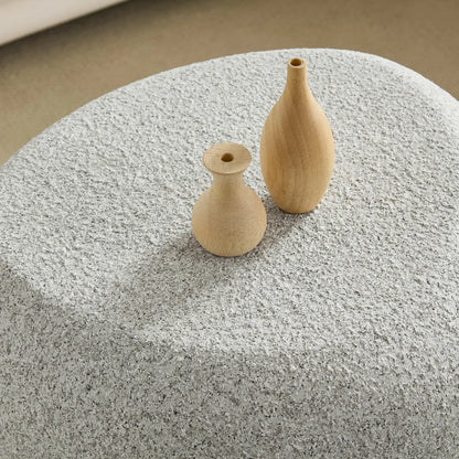 Irregular Fiberglass Side Table - Durable, Scratch & Waterproof