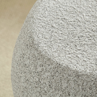 Irregular Fiberglass Side Table - Durable, Scratch & Waterproof