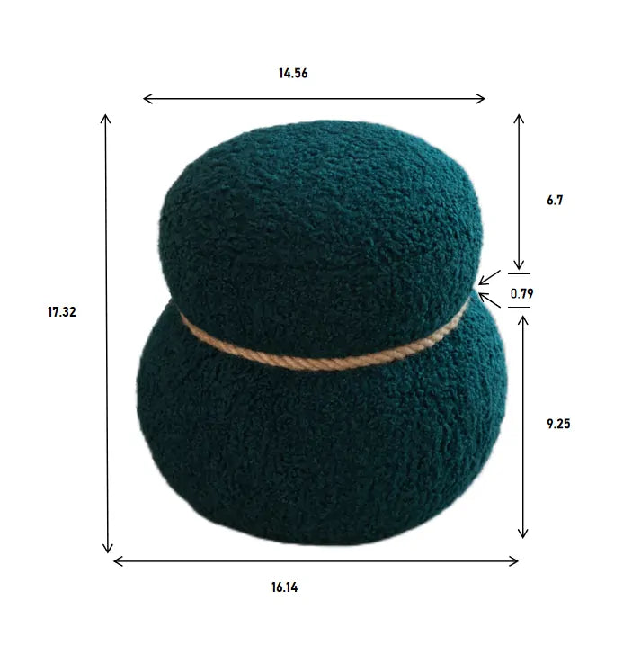 Seat body width 14.56in round belly, playful and lovely