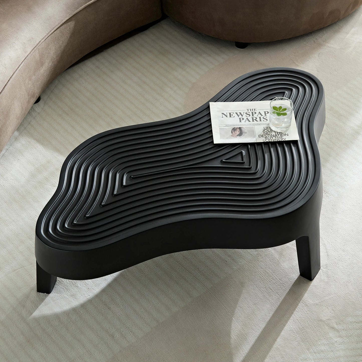 47.24'' Fiberglass Clound Coffee Table