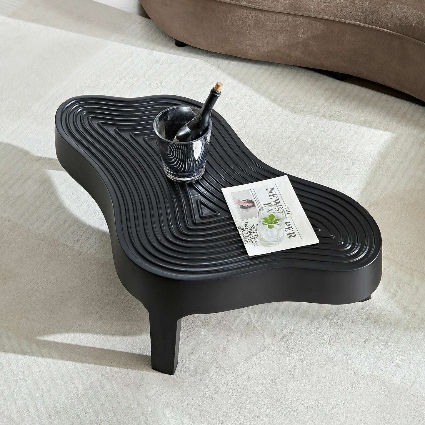 47.24'' Fiberglass Clound Coffee Table